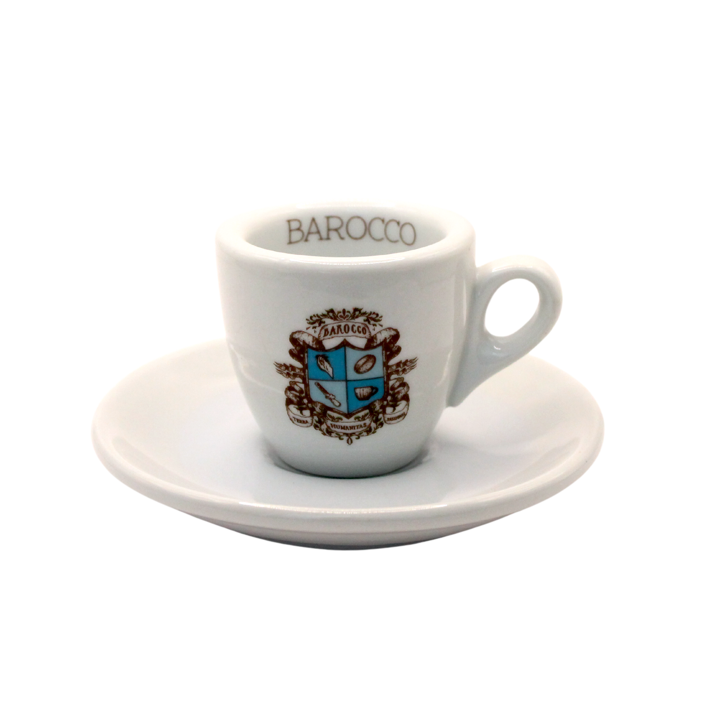 Porcelain - Espresso - Cups Barocco Logo x (6)