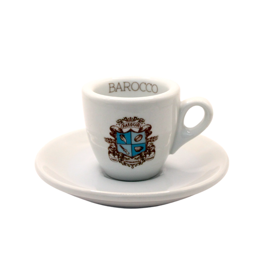 Porcelain - Espresso - Cups Barocco Logo x (6)