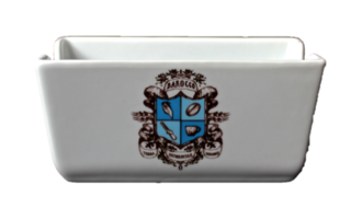 Porcelain - Sugar Holder - Barocco Logo