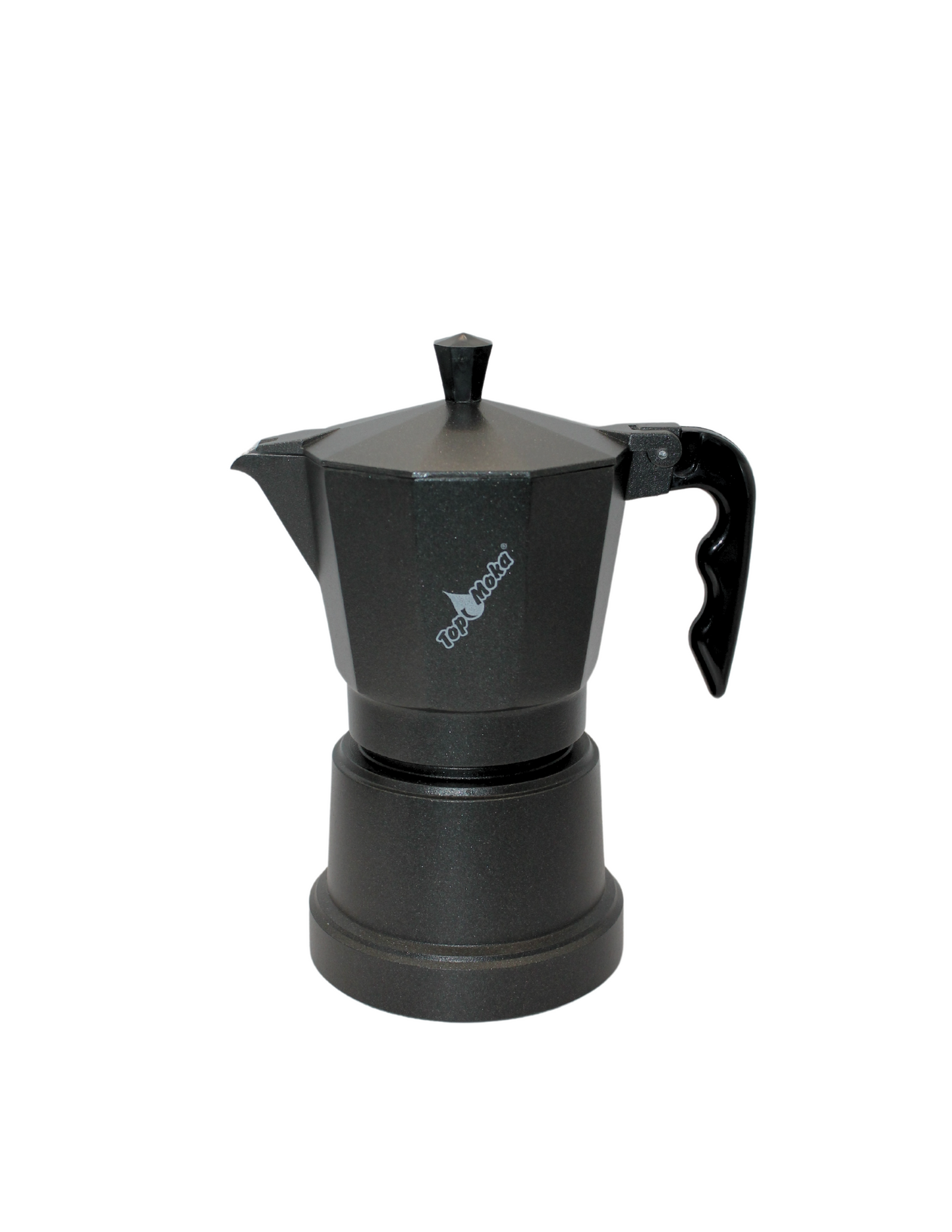 Top Moka - Black Teflon 6 cup