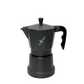 Top Moka - Black or Red/Black Teflon 6 cup