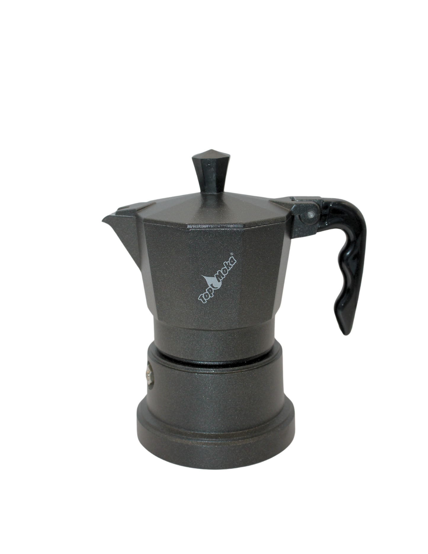 Top Moka - Black or Red/Black Teflon 2 cup