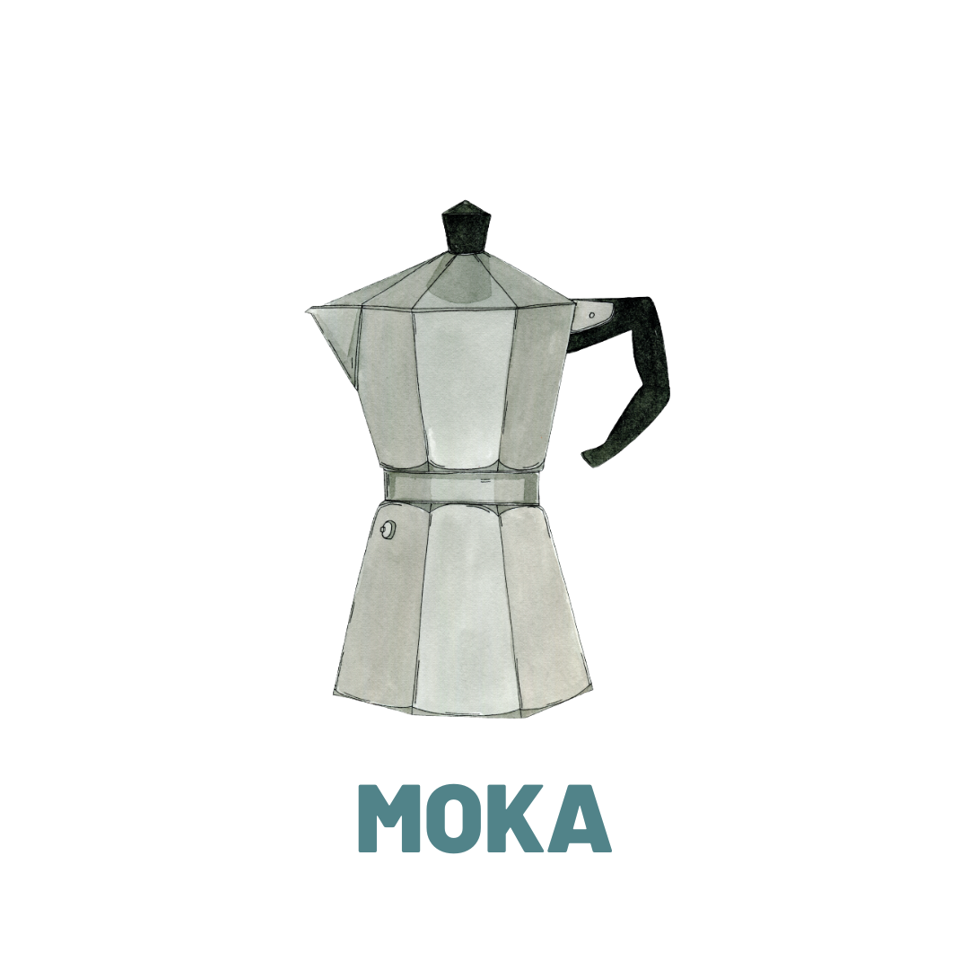 Italian Moka pot coffee brewing guide