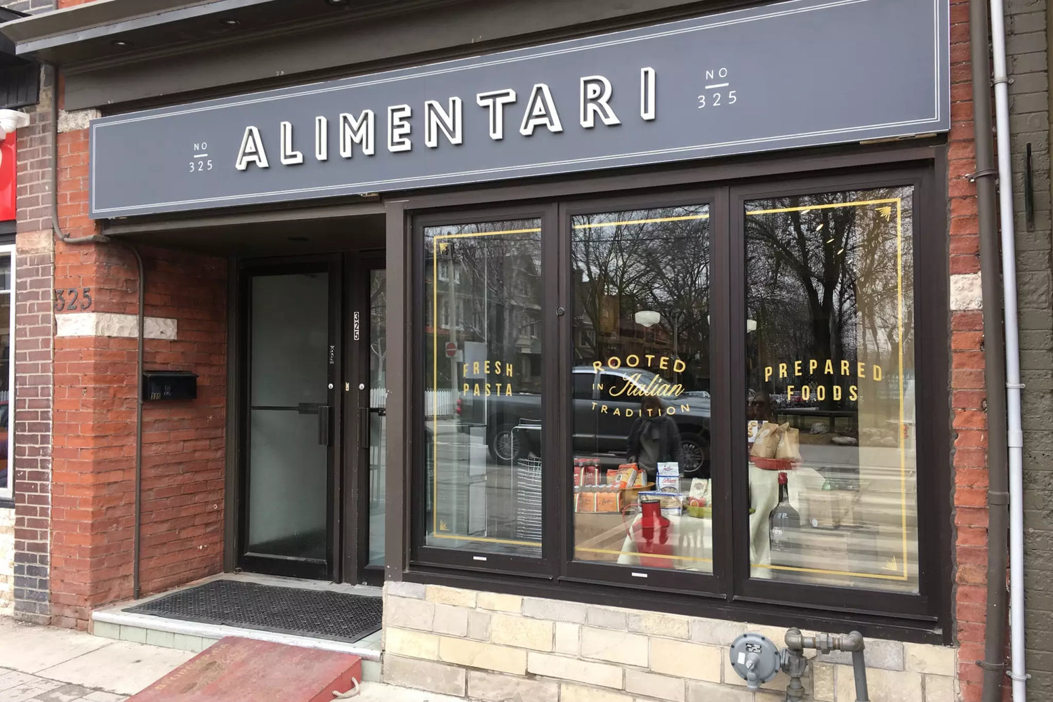 Alimentari Italian grocery store Roncesvalles Toronto