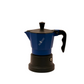 Top Moka - White/Silver or Blue/Black -2 cup