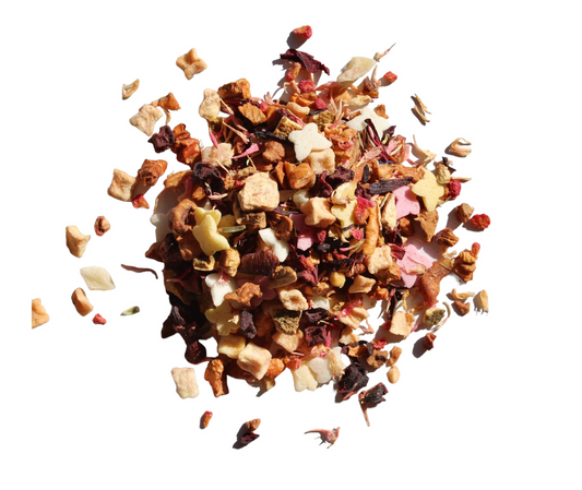 Raspberry Lime Fruit Tea- 100g Retail Loose Leaf Bag