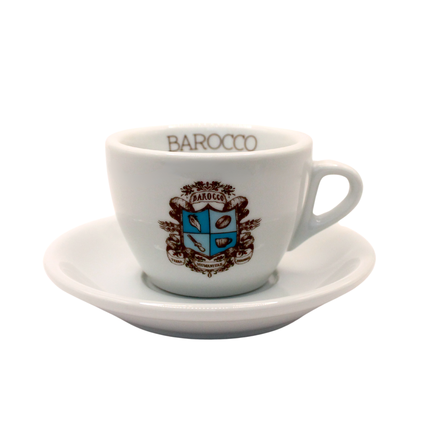 Porcelain - Cappuccino - Cup Barocco Logo x (6)